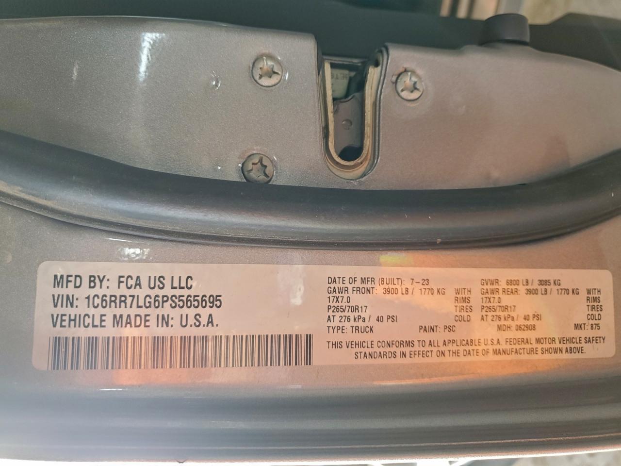 2023 RAM 1500