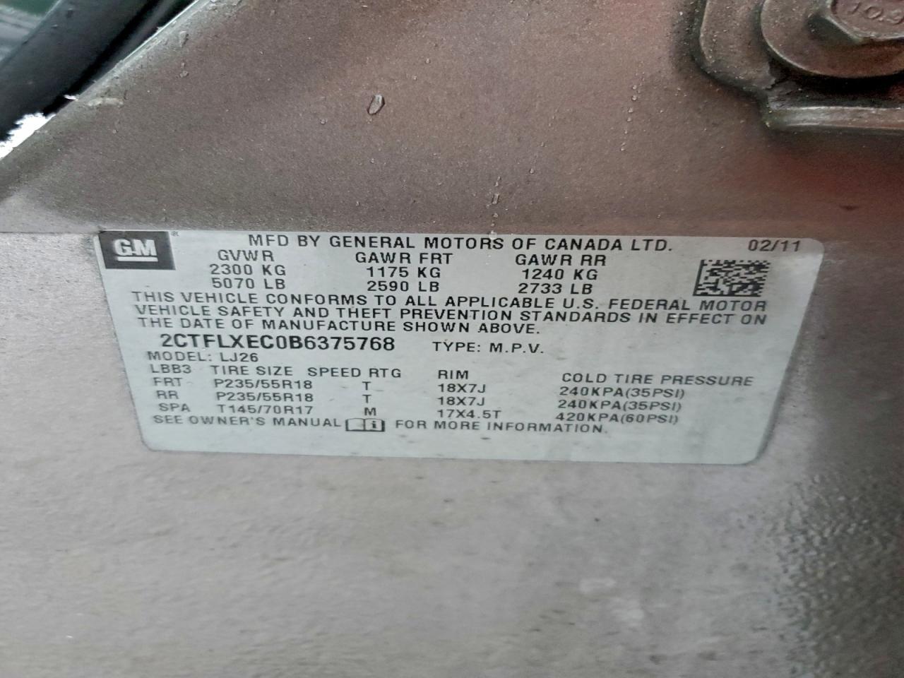 2011 GMC Terrain