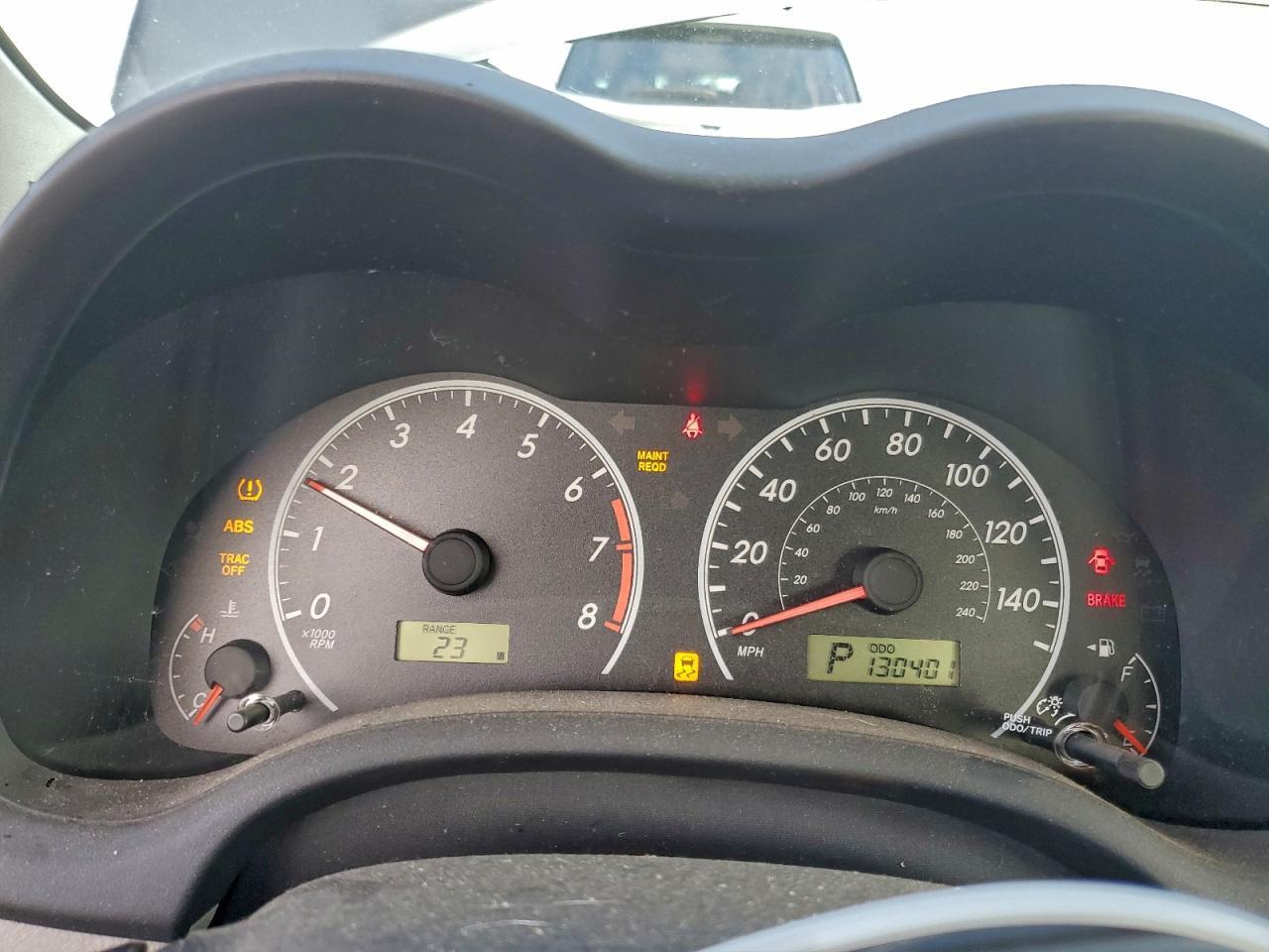 2012 TOYOTA COROLLA
