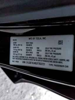 2020 TESLA MODEL 3