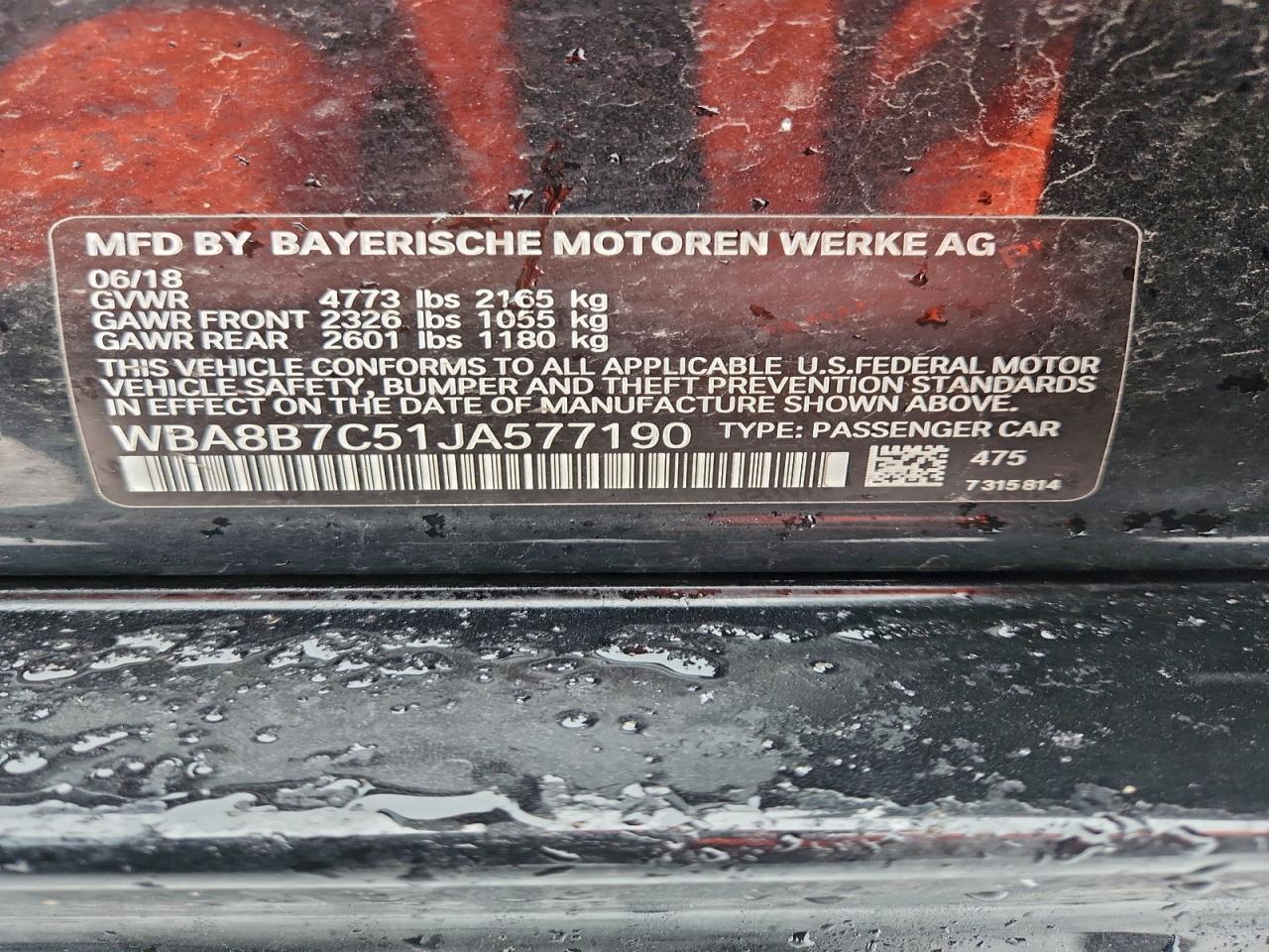 2018 BMW 3 SERIES