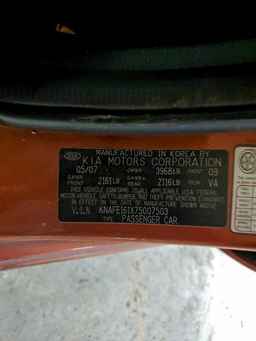 2007 KIA Spectra