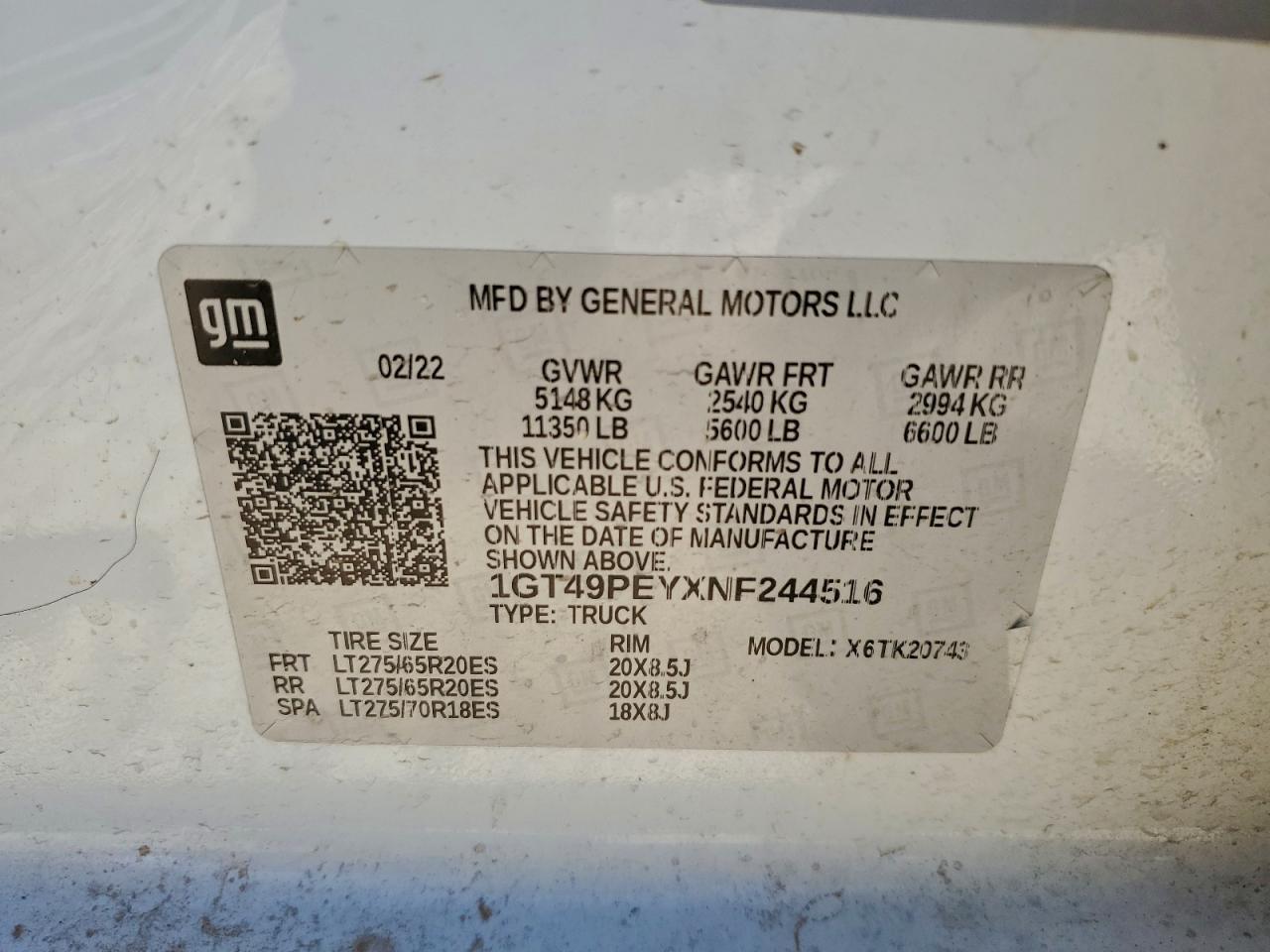 2022 GMC Sierra