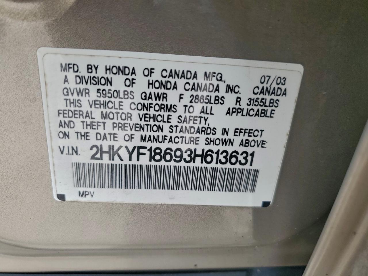 2008 HONDA CR-V