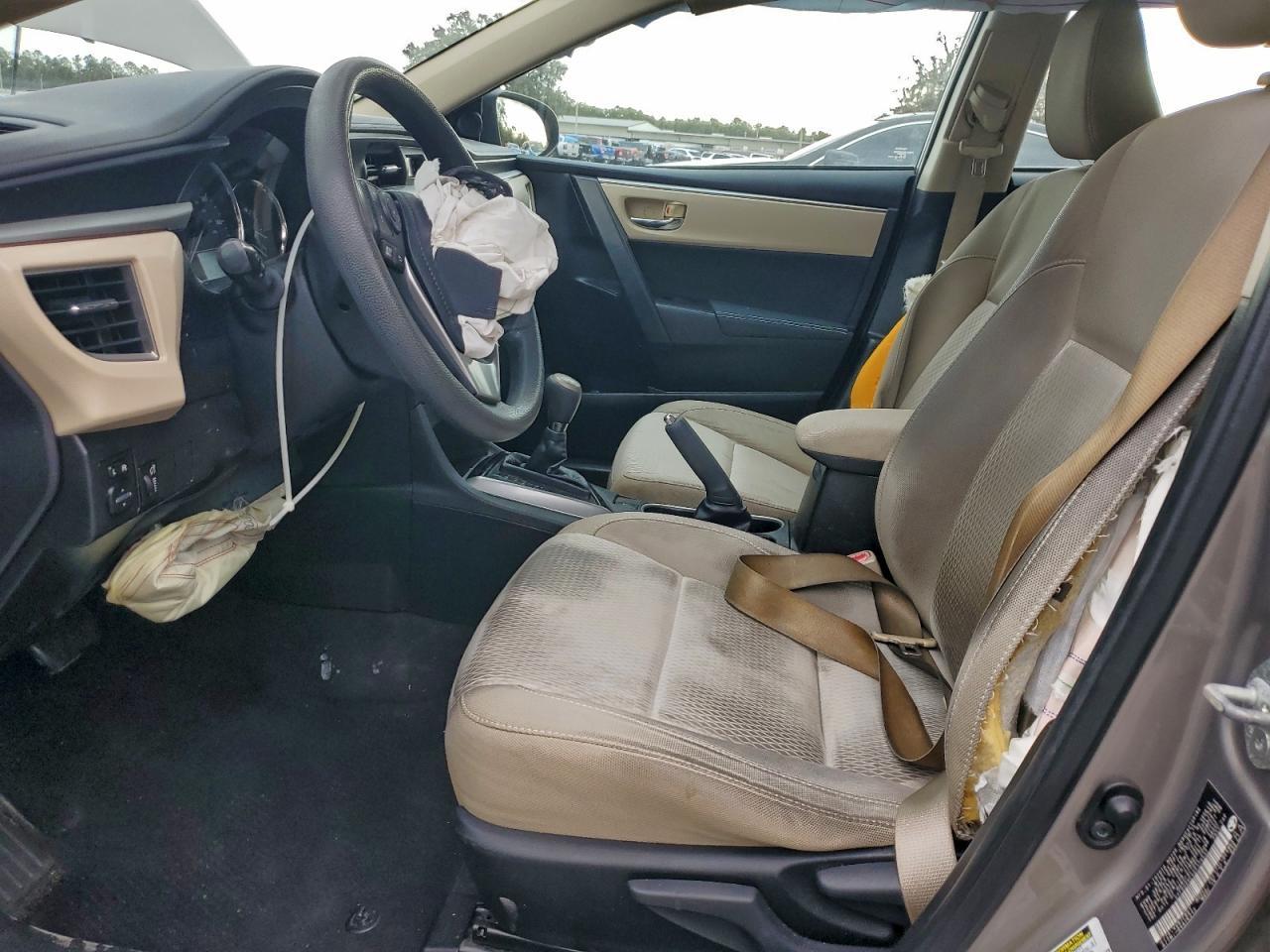 2016 TOYOTA COROLLA