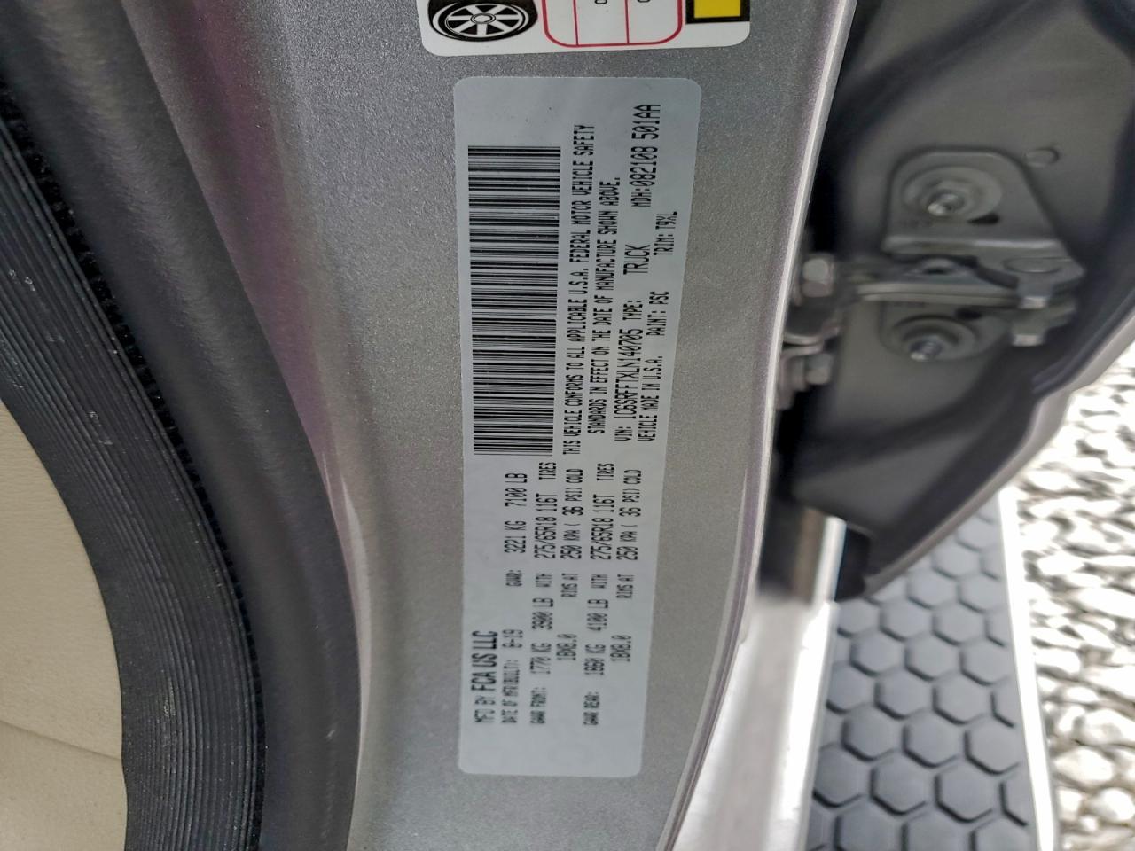 2020 RAM 1500