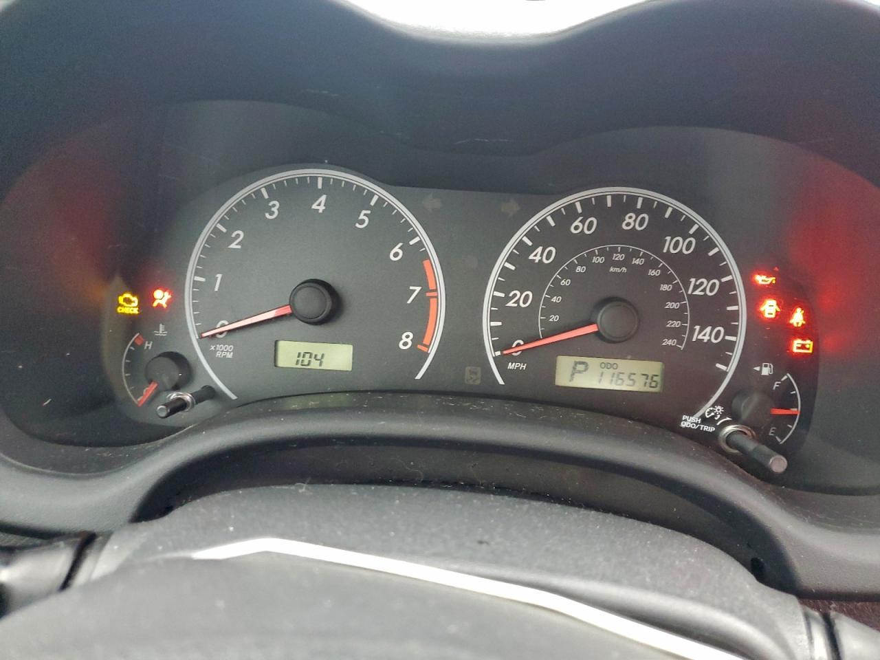 2009 TOYOTA COROLLA