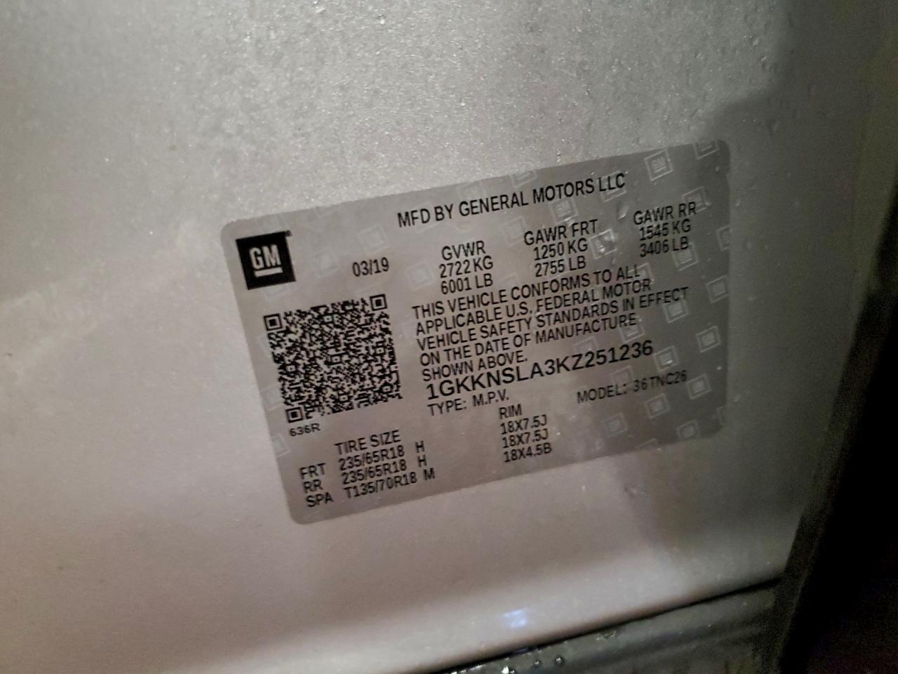 2019 GMC ACADIA