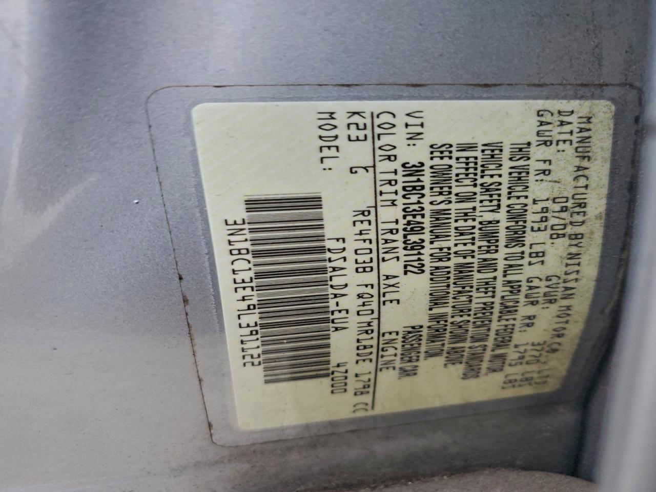 2009 NISSAN VERSA