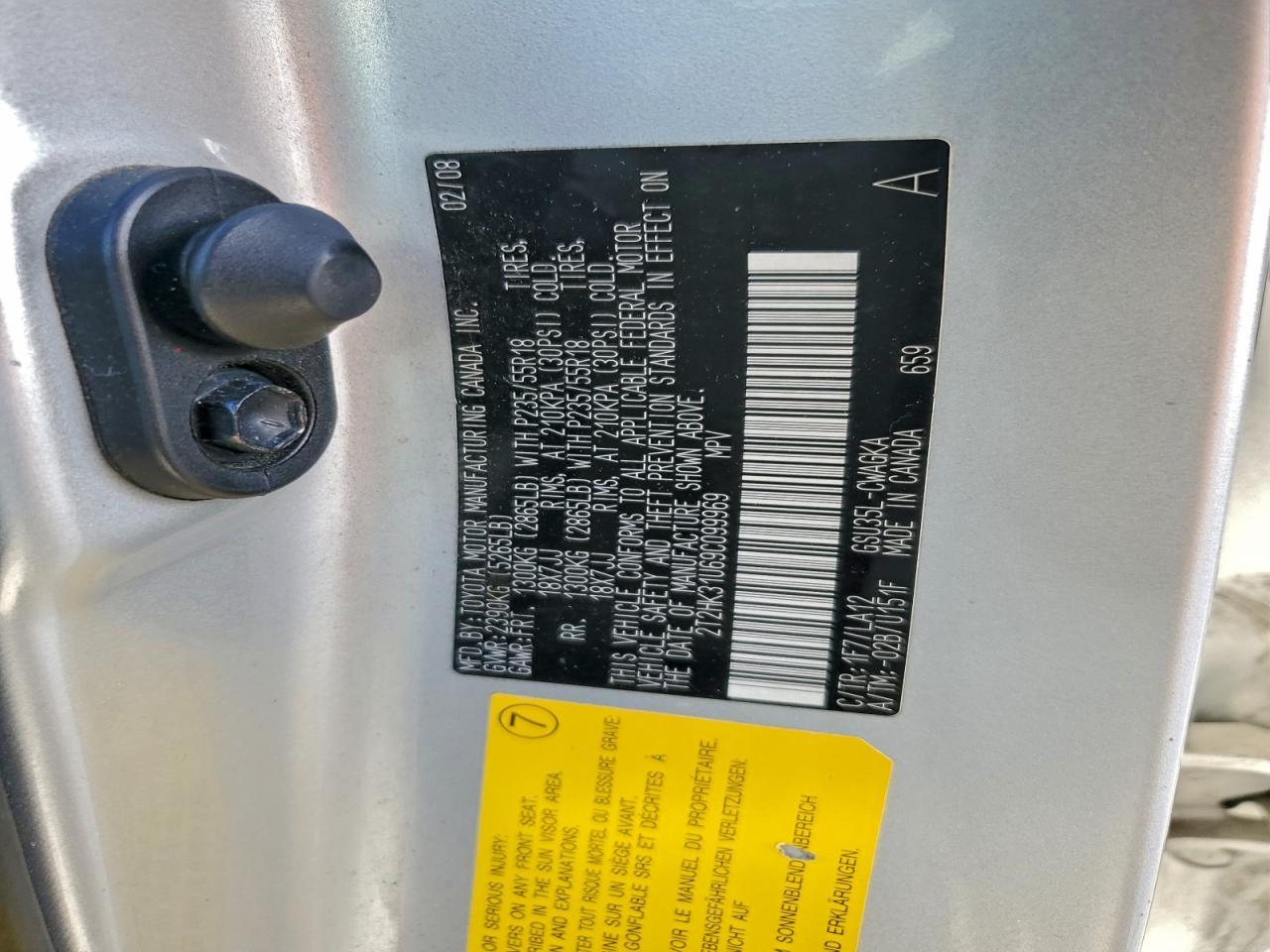2009 LEXUS RX 350