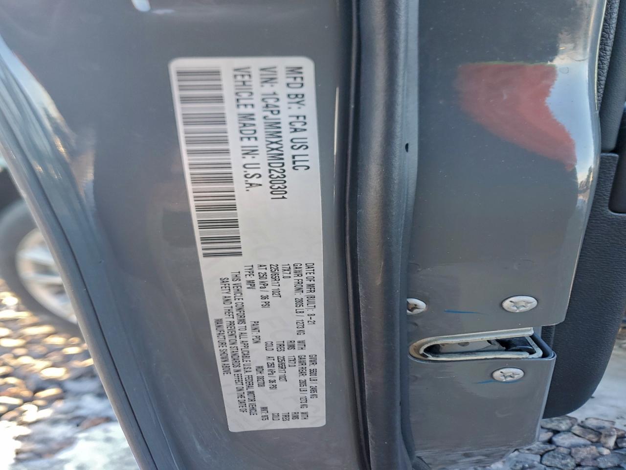 2021 JEEP CHEROKEE