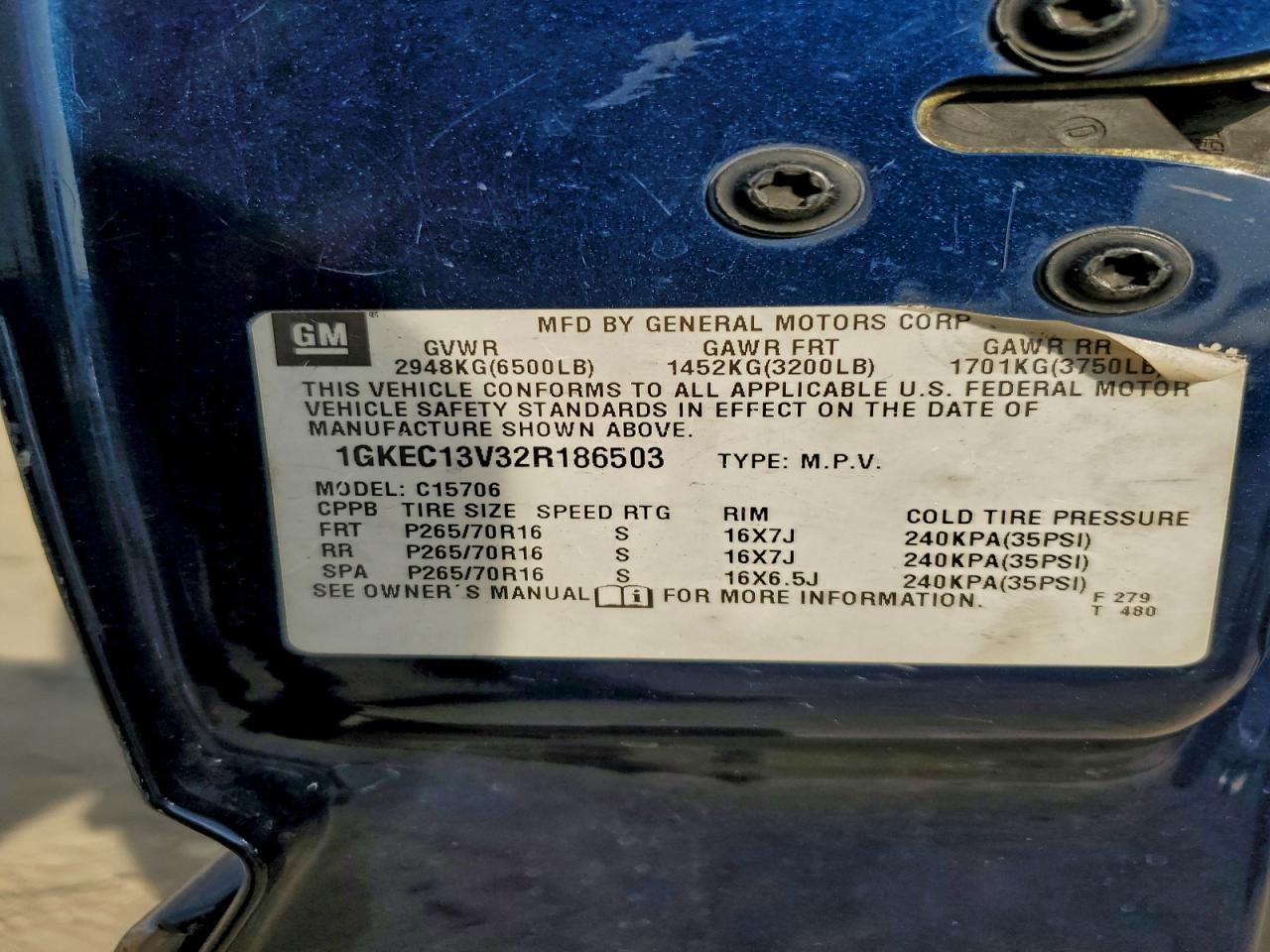 2002 GMC Yukon