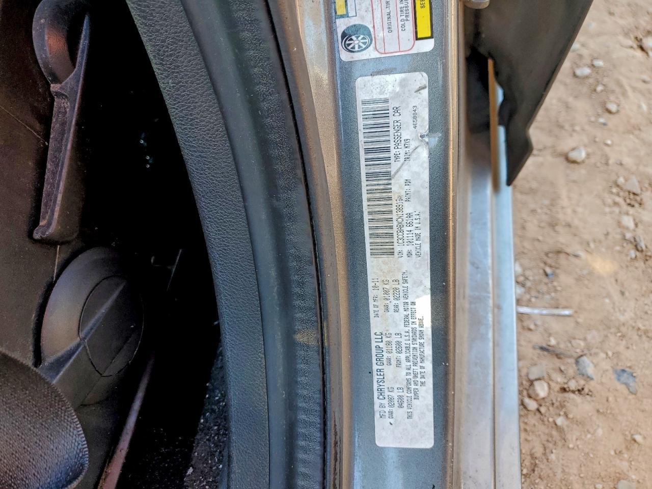 2012 CHRYSLER 200