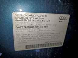 2016 AUDI Q5