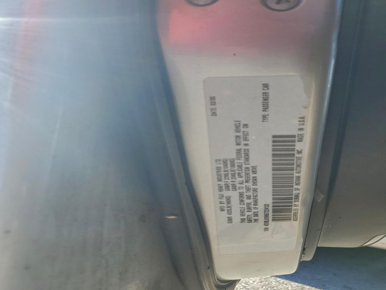 2005 SUBARU Legacy