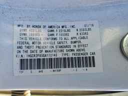 2016 HONDA ACCORD