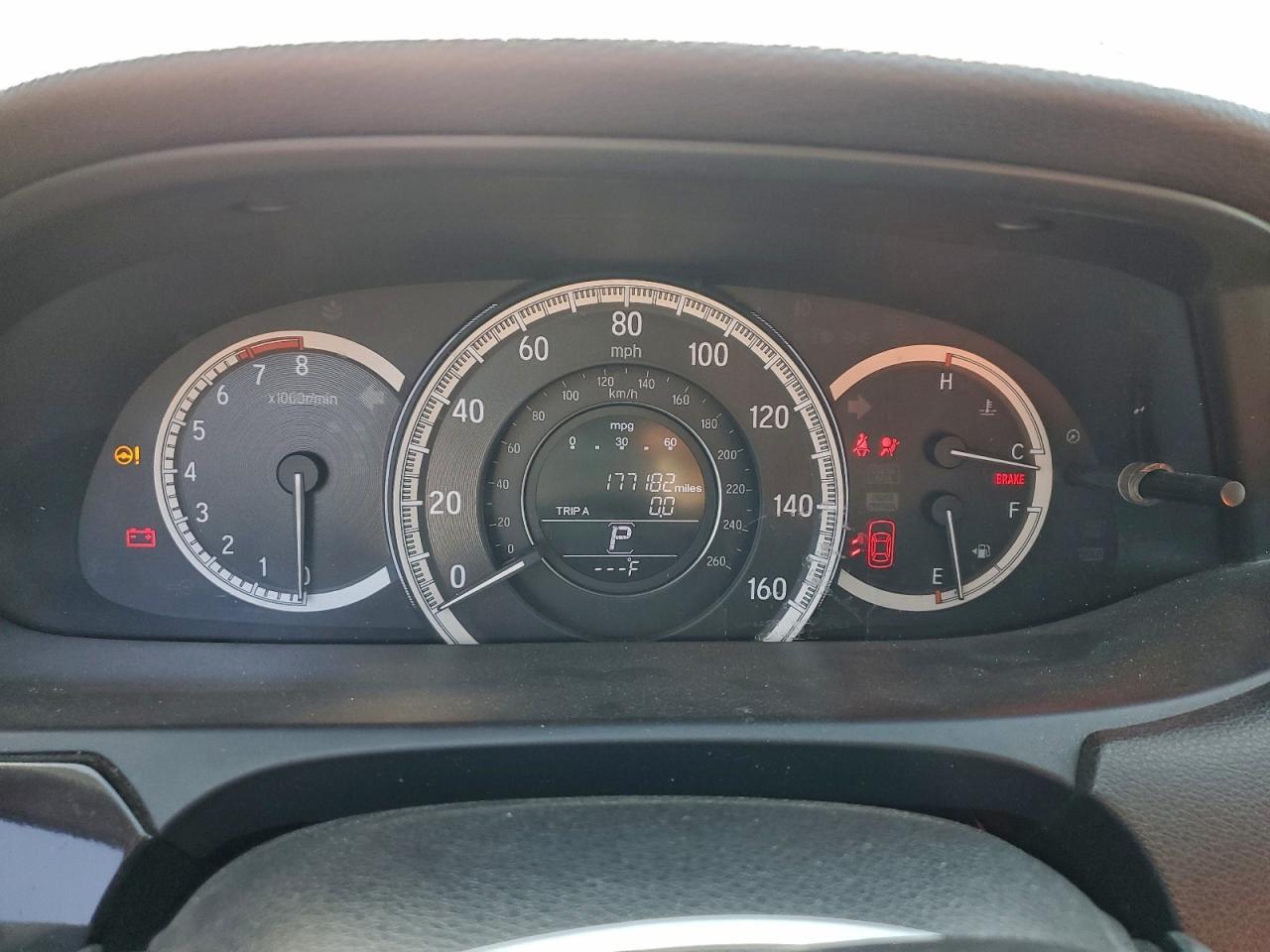 2016 HONDA ACCORD