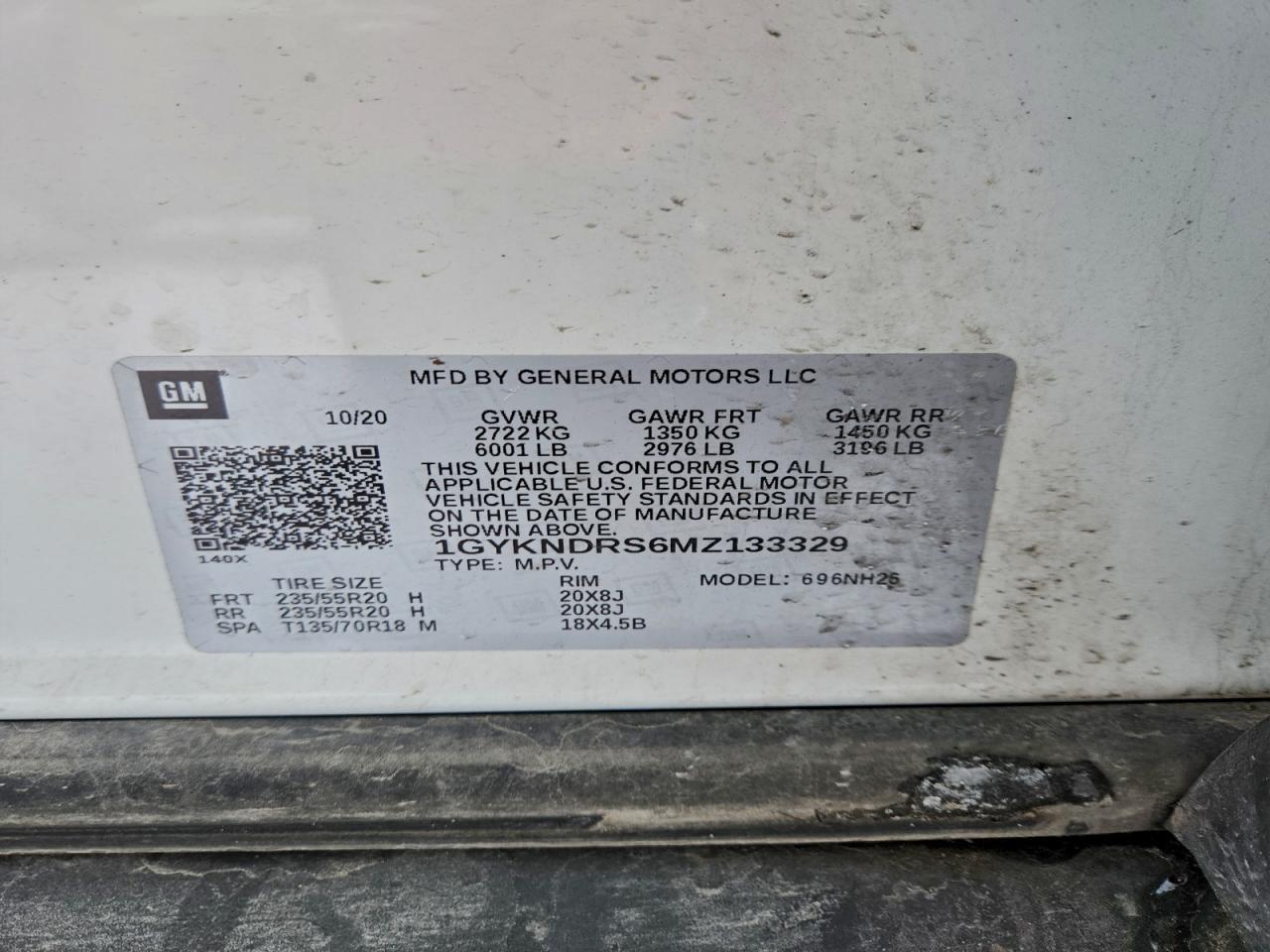 2021 CADILLAC XT5
