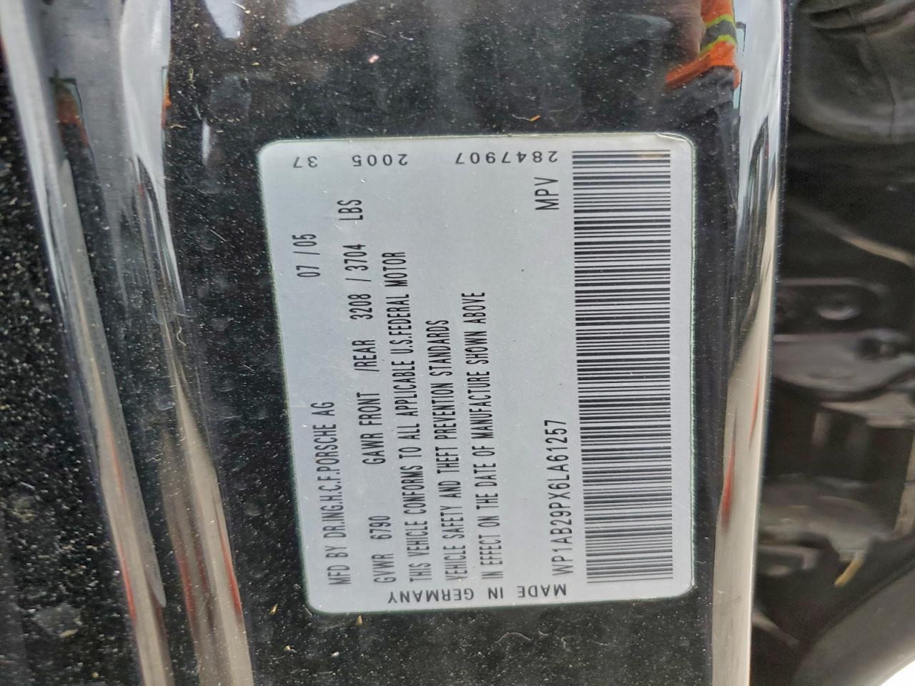 2006 PORSCHE CAYENNE