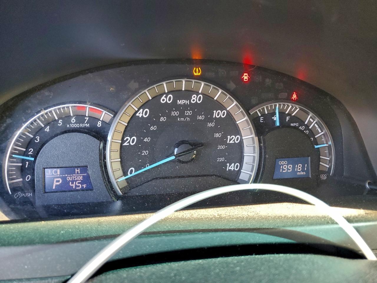 2012 TOYOTA CAMRY