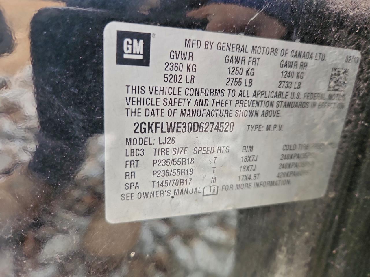 2013 GMC Terrain