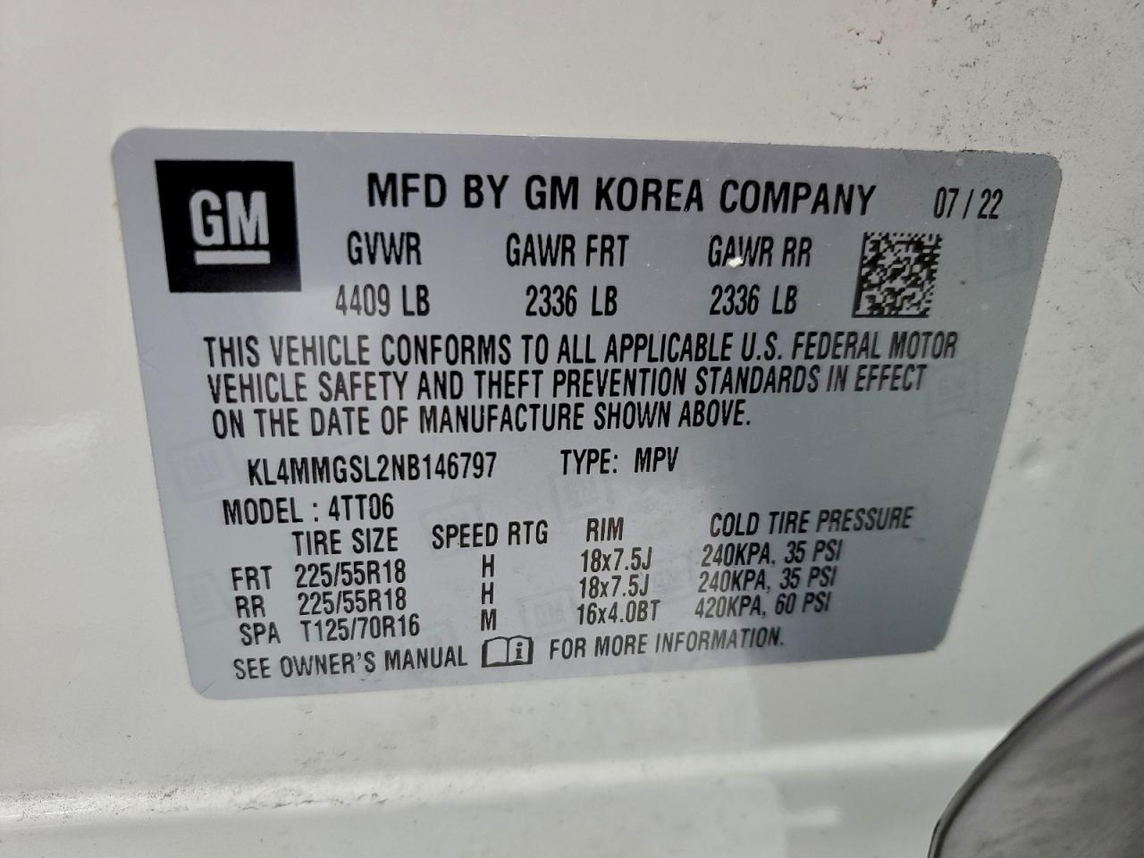 2022 BUICK Encore GX