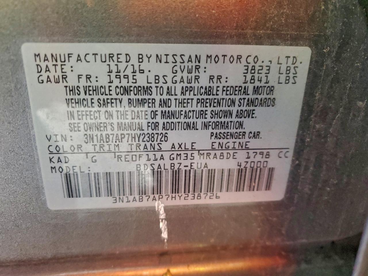 2017 NISSAN SENTRA