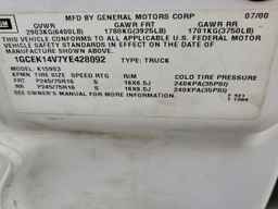 2000 CHEVROLET Silverado