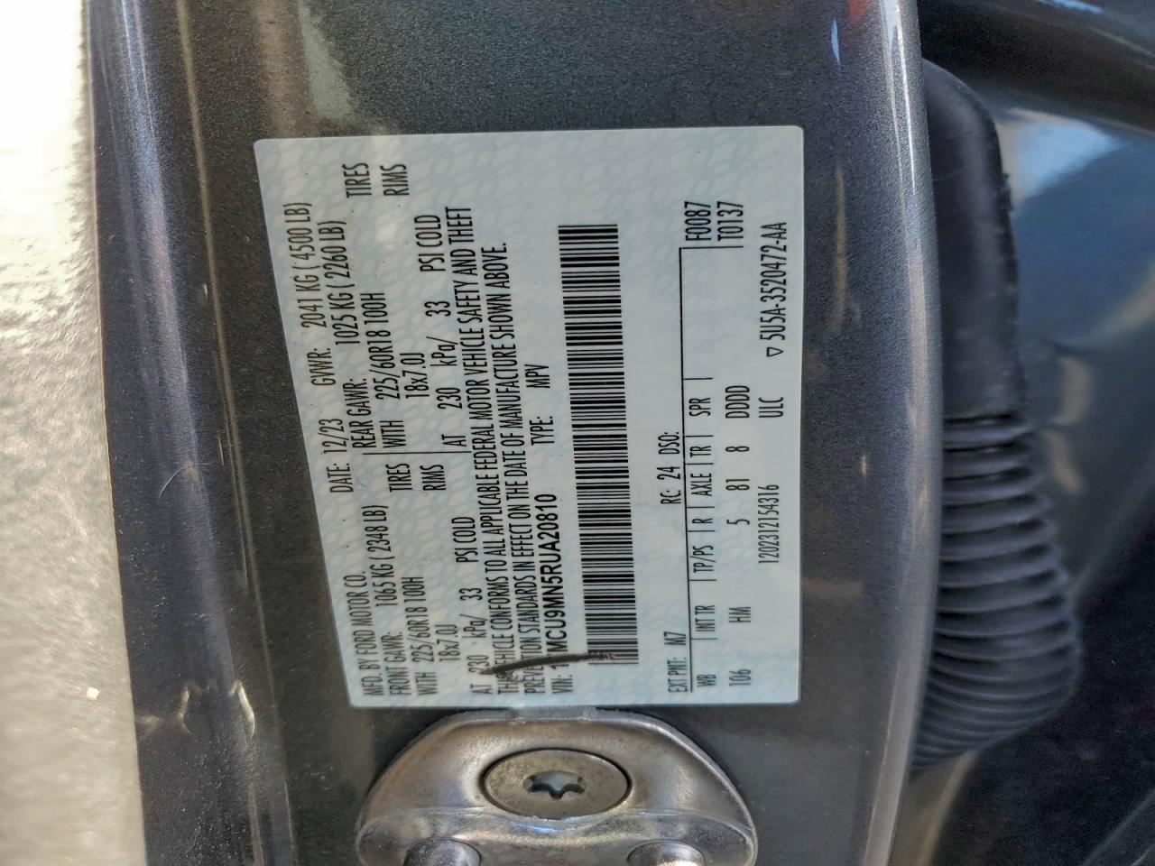 2024 FORD ESCAPE