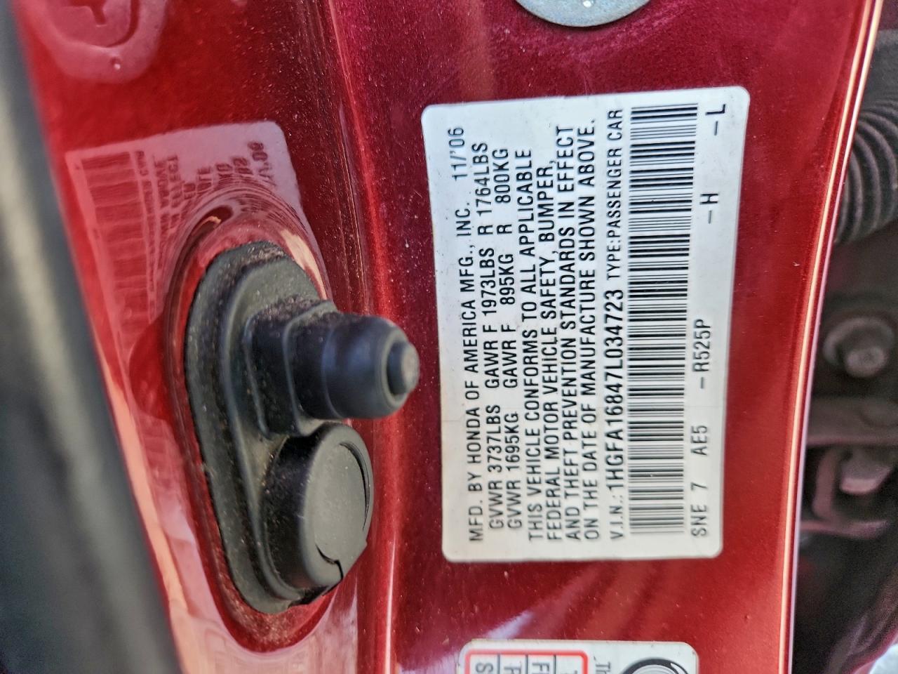 2007 HONDA CIVIC