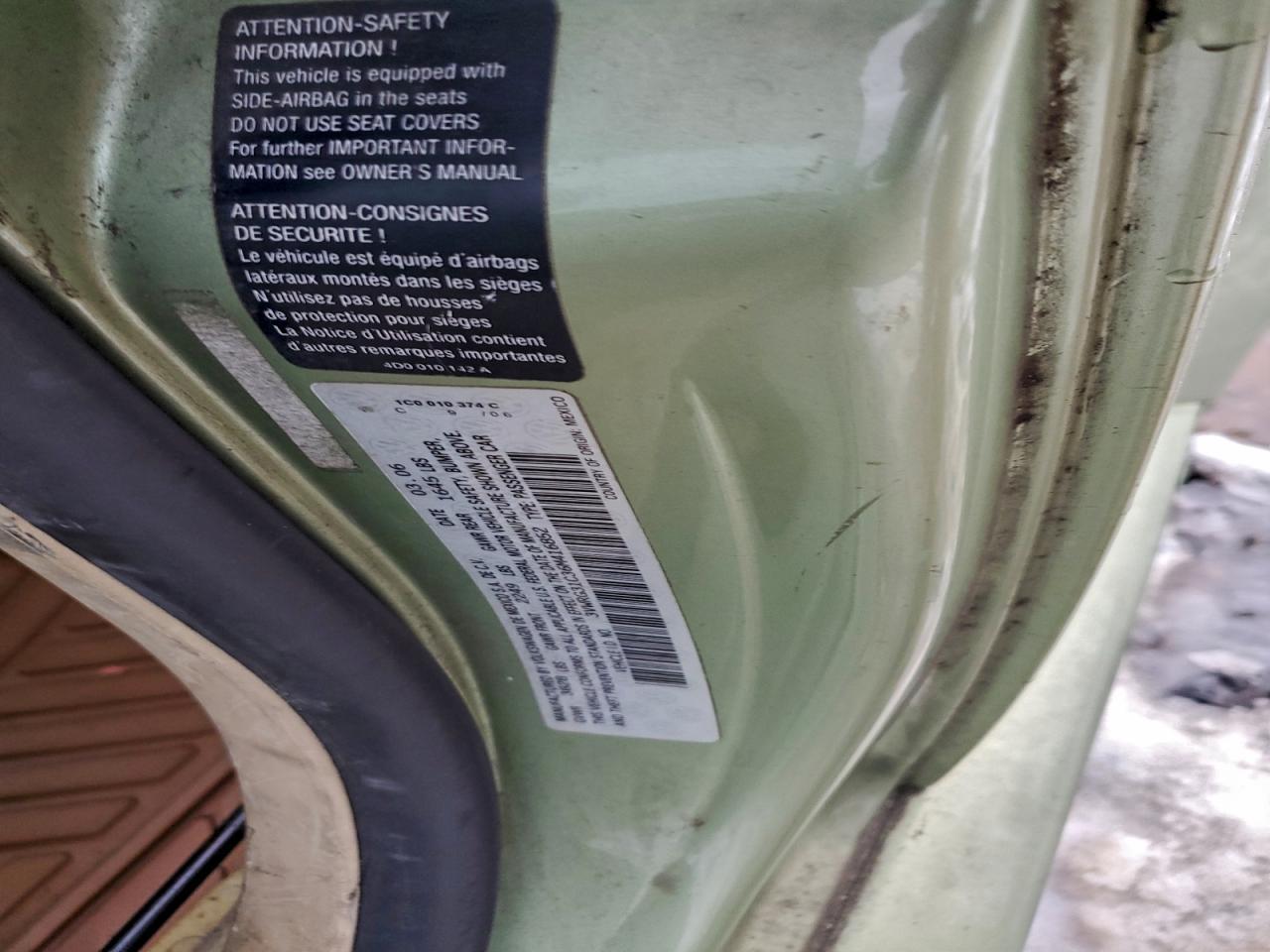2006 VOLKSWAGEN Beetle