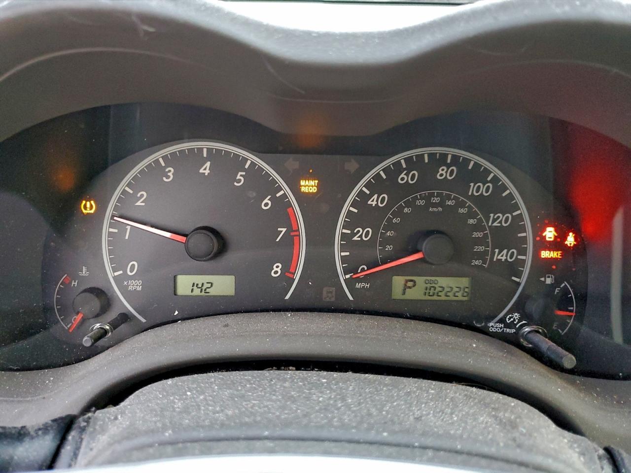 2009 TOYOTA COROLLA