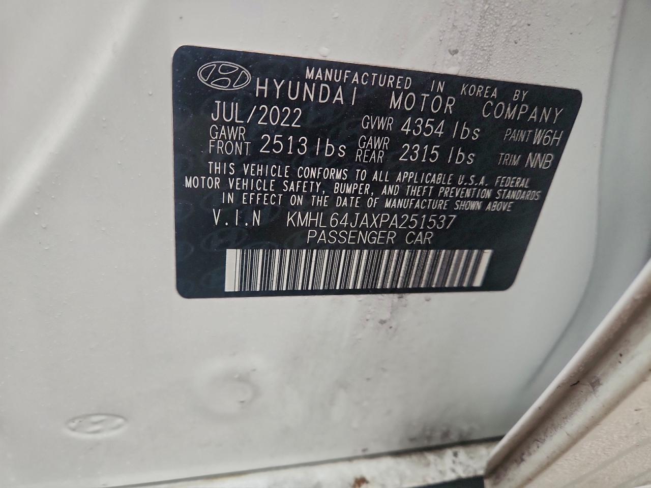2023 HYUNDAI SONATA