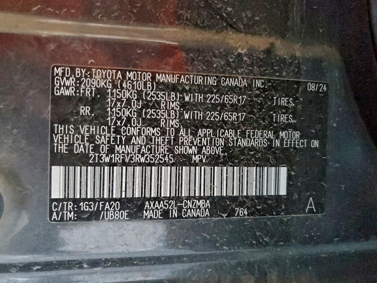 2024 TOYOTA RAV4