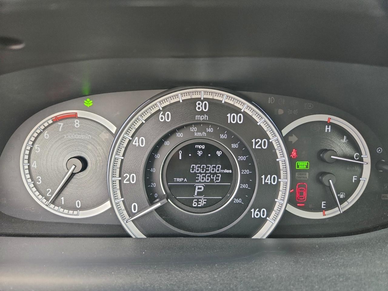 2016 HONDA ACCORD
