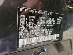 2016 HONDA HR-V