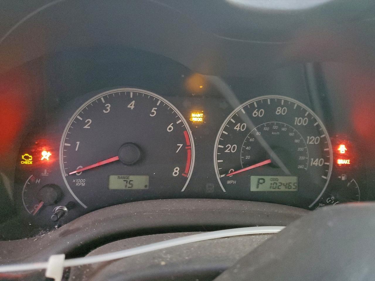 2009 TOYOTA COROLLA