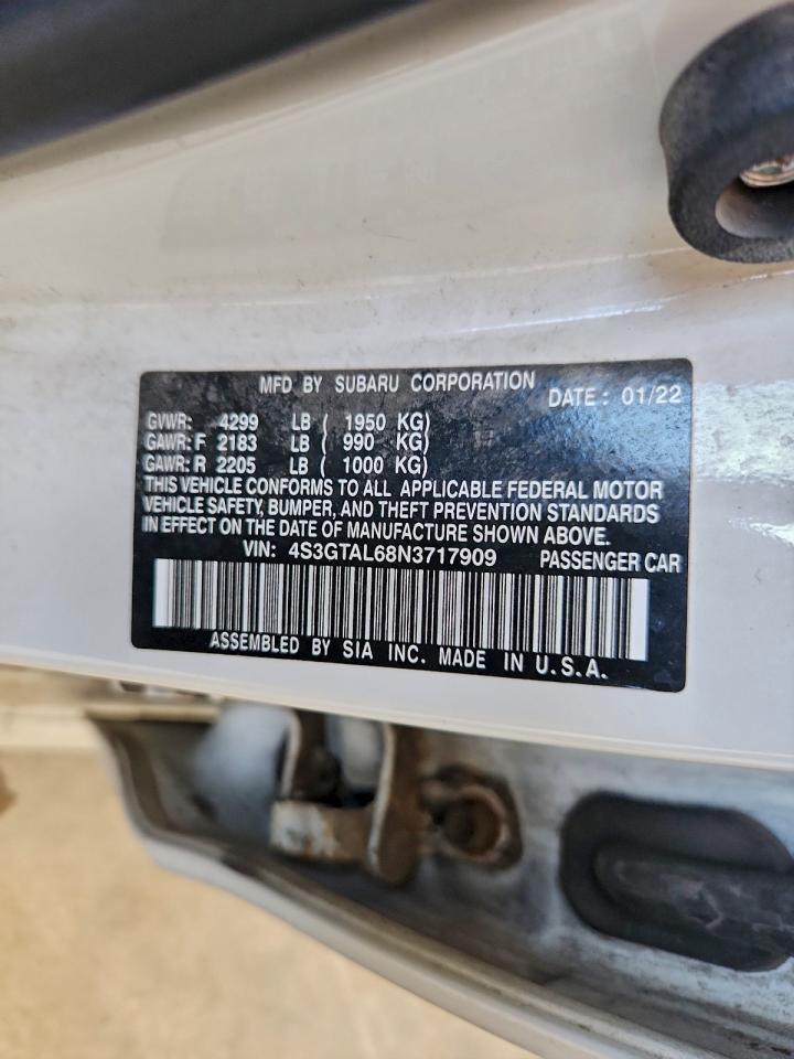 2022 SUBARU IMPREZA
