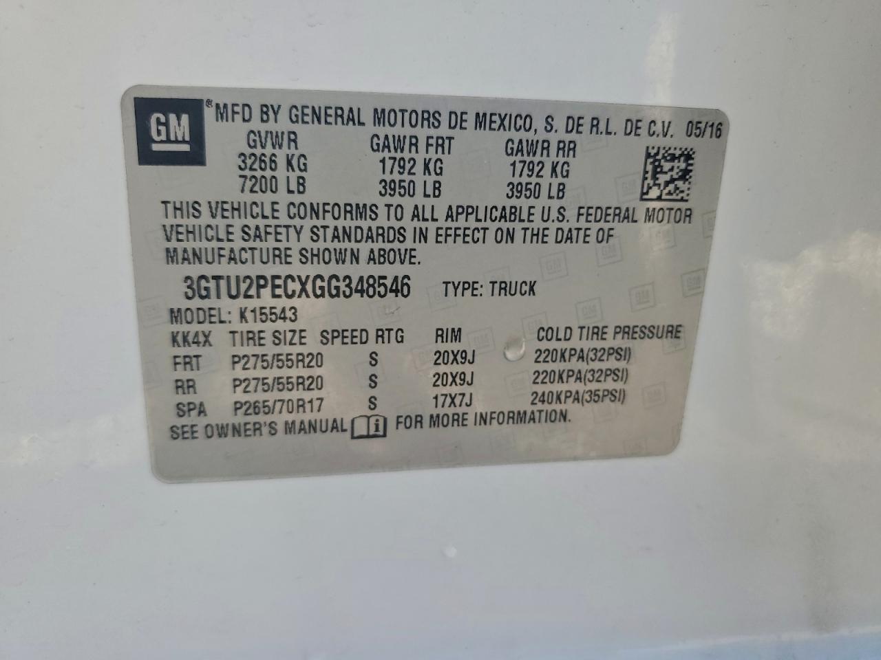 2016 GMC Sierra