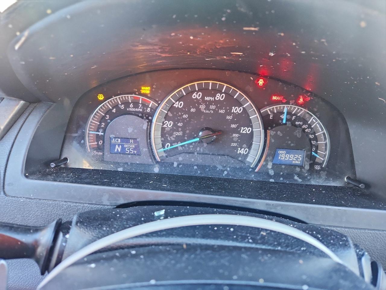 2012 TOYOTA CAMRY
