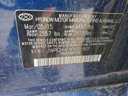 2015 HYUNDAI SONATA