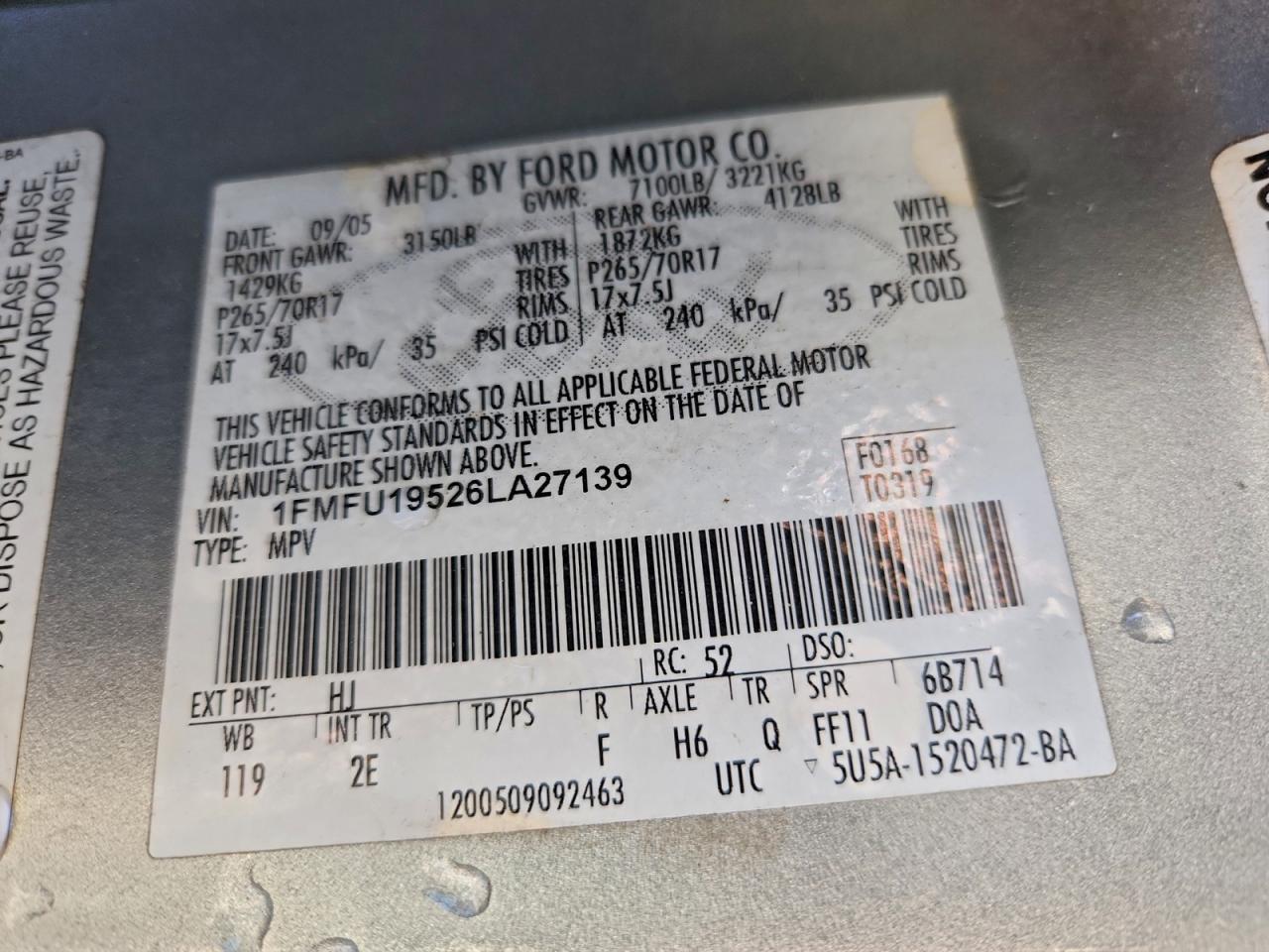 2006 FORD Expedition
