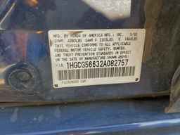 2002 HONDA ACCORD