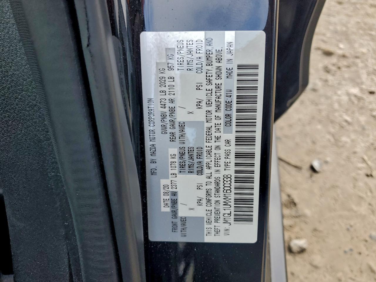 2021 MAZDA 6