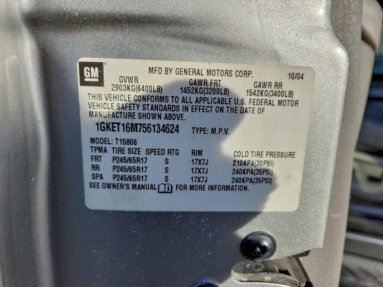 2005 GMC Envoy