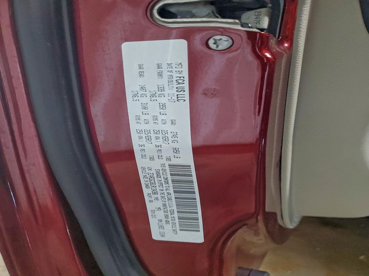 2018 DODGE GRAND CARAVAN