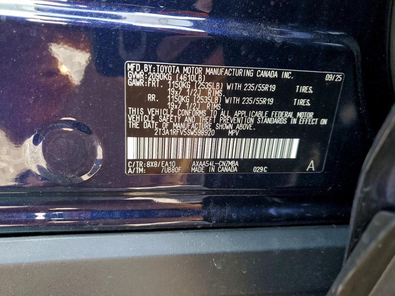 2025 TOYOTA RAV4