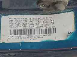 2004 TOYOTA COROLLA