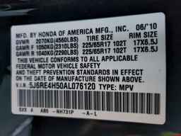 2010 HONDA CR-V