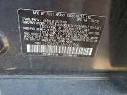 2010 SUBARU FORESTER